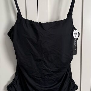 La Blanca Black Women's Swim Bodysuit